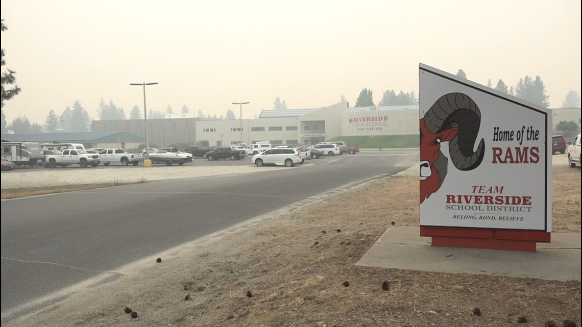 Evacuation center at Riverside High School provides shelter for those