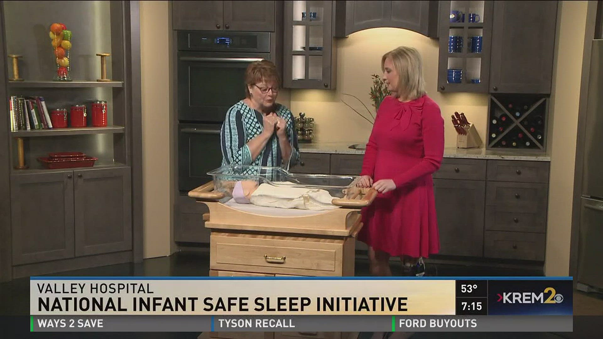 Valley Hospital promotes National Infant Safe Sleep Initiative
