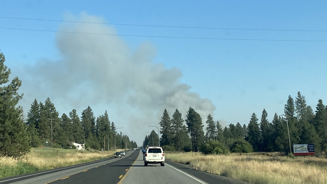 Level 3 evacuations issued for wildfire burning in area of W. Anderson Rd. and S. Cheney Spokane Rd. - Vimarsana News