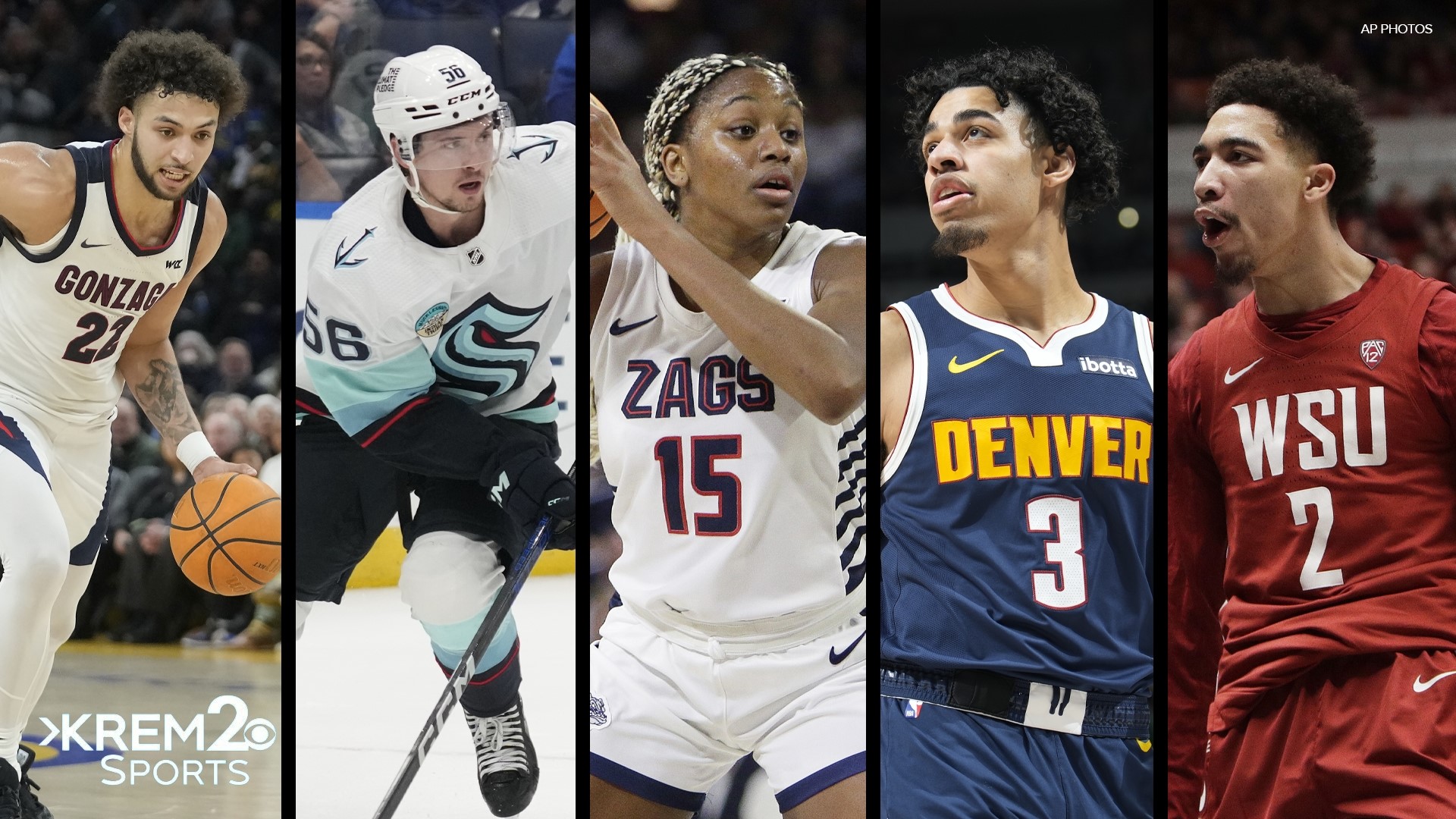 From college sports to the pros, the Inland Northwest is home to a lot of athletes. KREM 2 Sports sits down to talk with the sports stars of today and in the future.