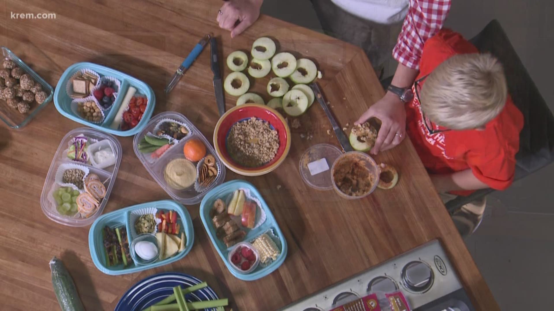 KREM 2's health reporter Rose Beltz and Heritage Health show us how to cook healthy meals at home any child will love.