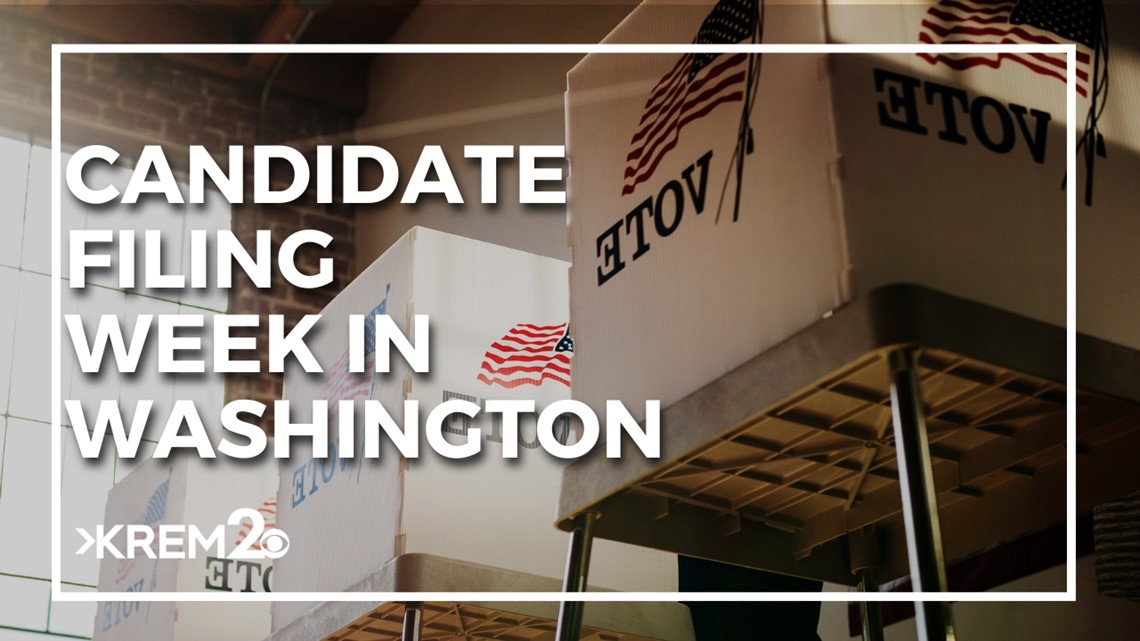 Candidate filing week kicks off in Washington state