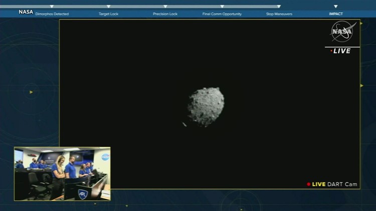 Galactic grand slam: NASA's Dart crashes into asteroid
