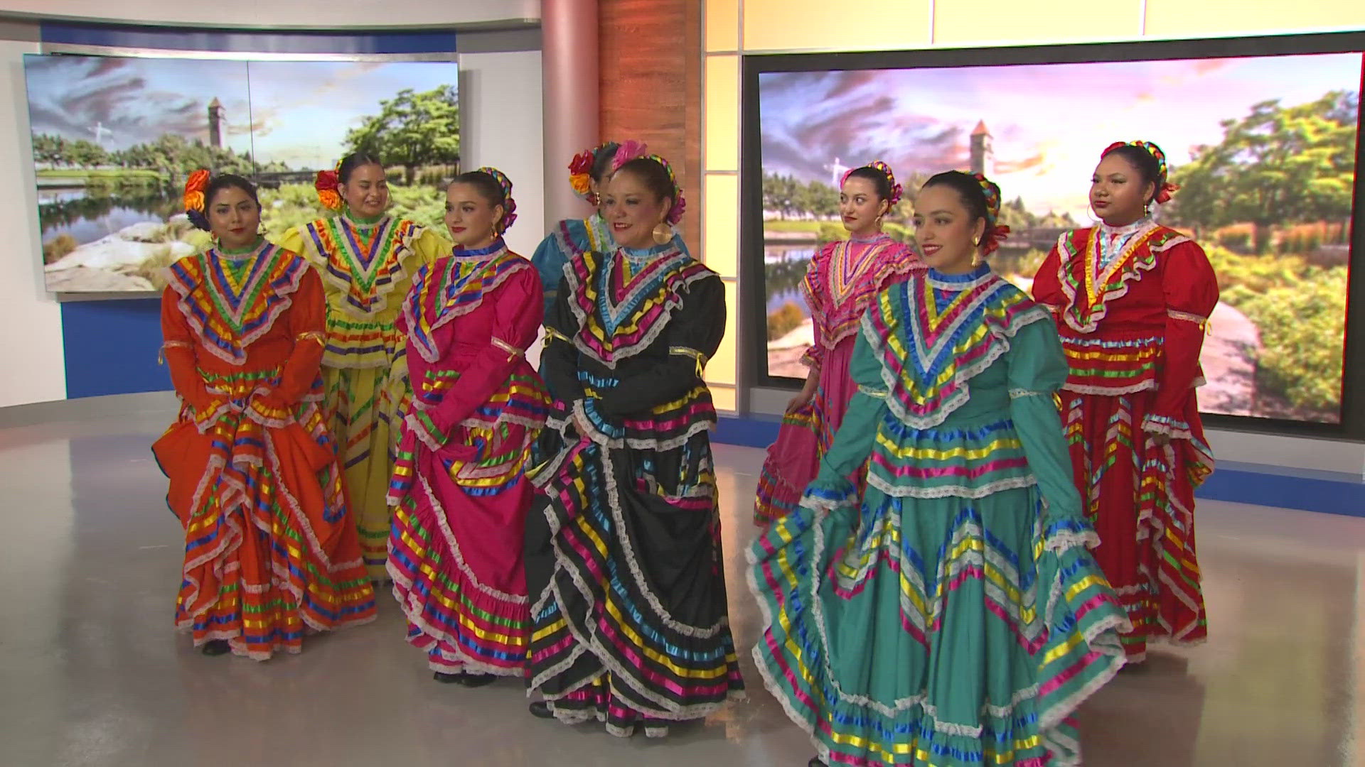 Brianda Liseth Perez and the dancers with Ballet Folklorico de Spokane talked about this weekends events and gave a preview of the dances they will perform.