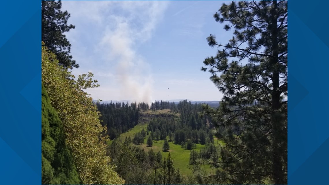 Firefighters Responding To Brush Fire Near Colbert | Krem.com