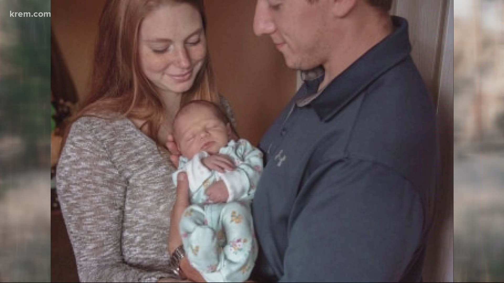 Haley and Christian Hall are new parents. On top of the hectic craze of having their first child, it all happened during the coronavirus pandemic.