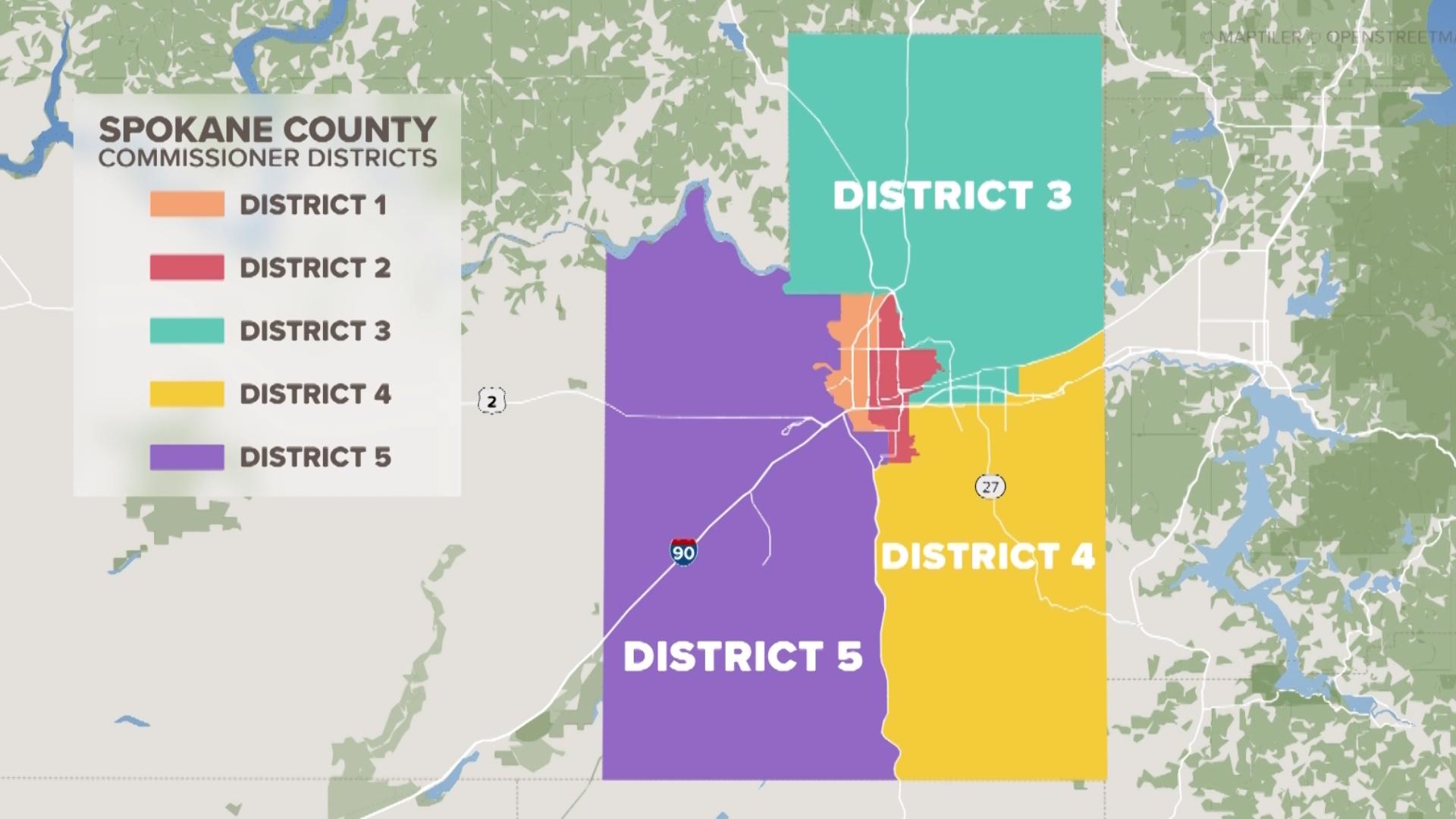 For the first time in Spokane County history, voters will elect five county commissioners instead of three. Here's what it means.