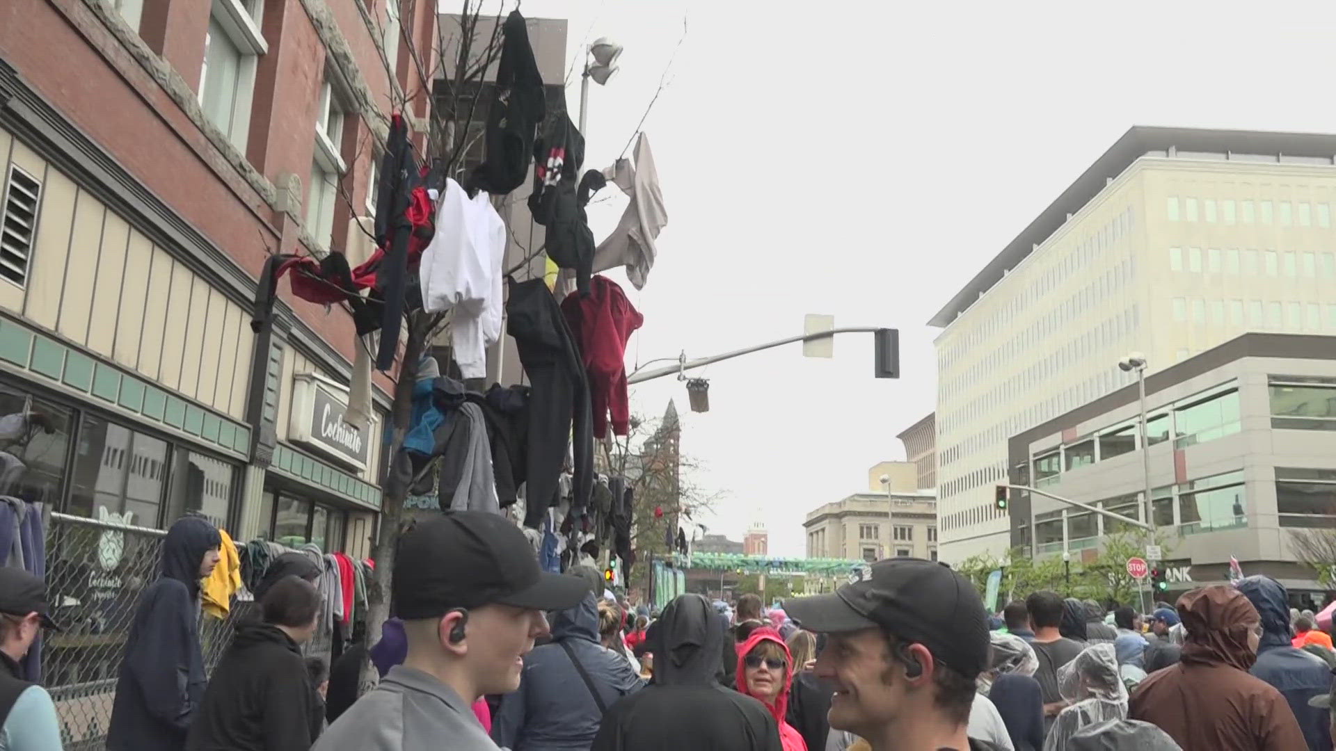 The 48th Bloomsday welcomed the course, even with the pouring rain