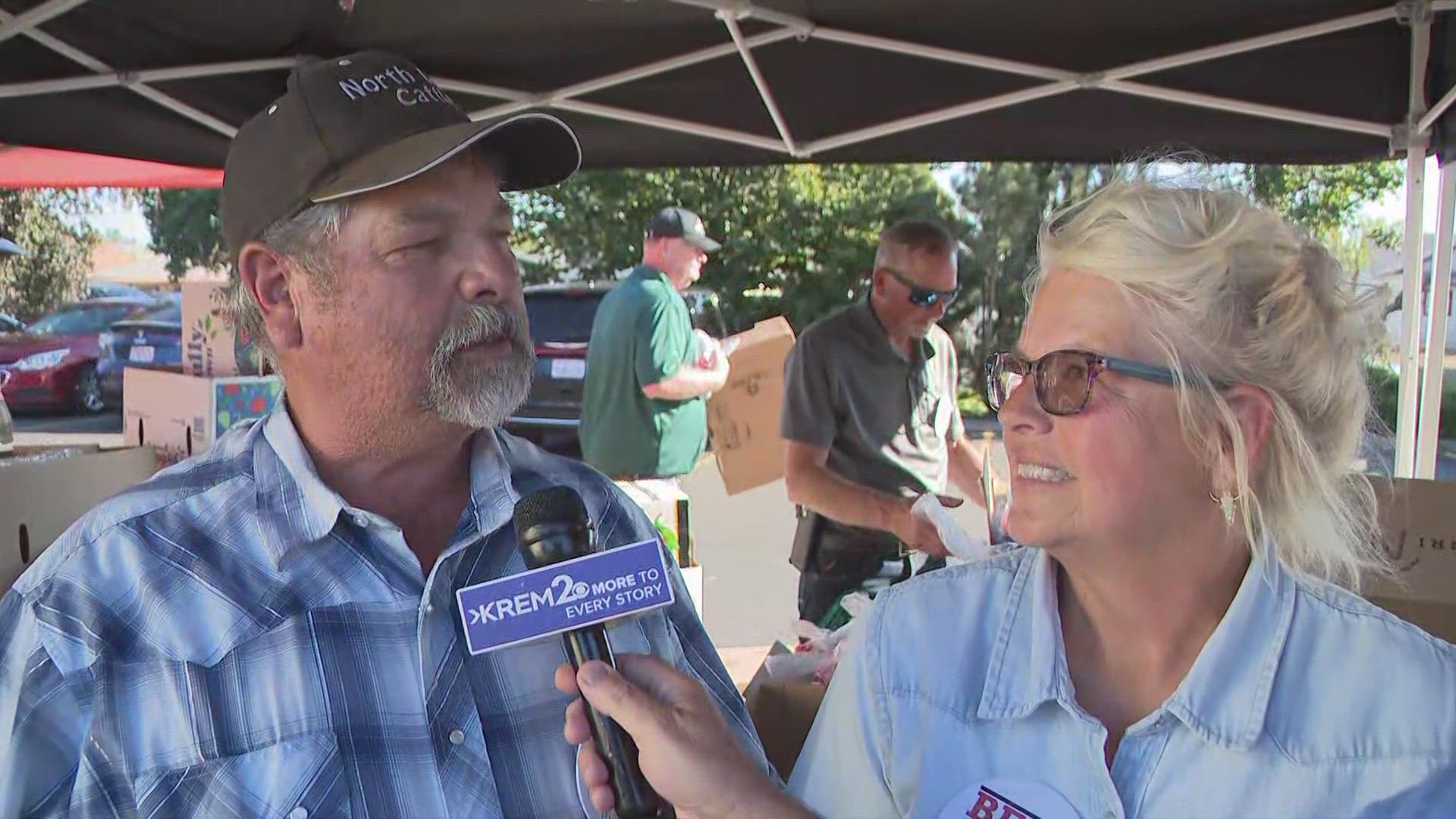 Second Harvest and Washington State Beef Commission are teaming up to feed over 200 local families this year.