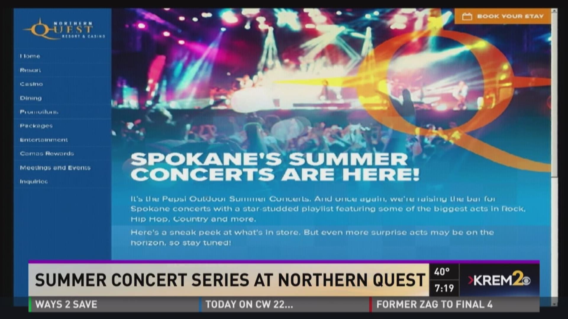 Summer Concert Series at Northern Quest