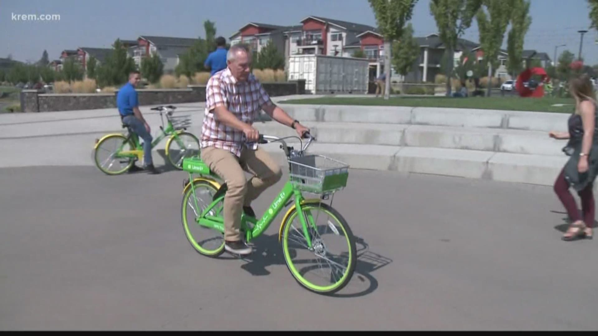 KREM Reporter Amanda Roley explores how the City of Spokane plans to bring back bike sharing this May.
