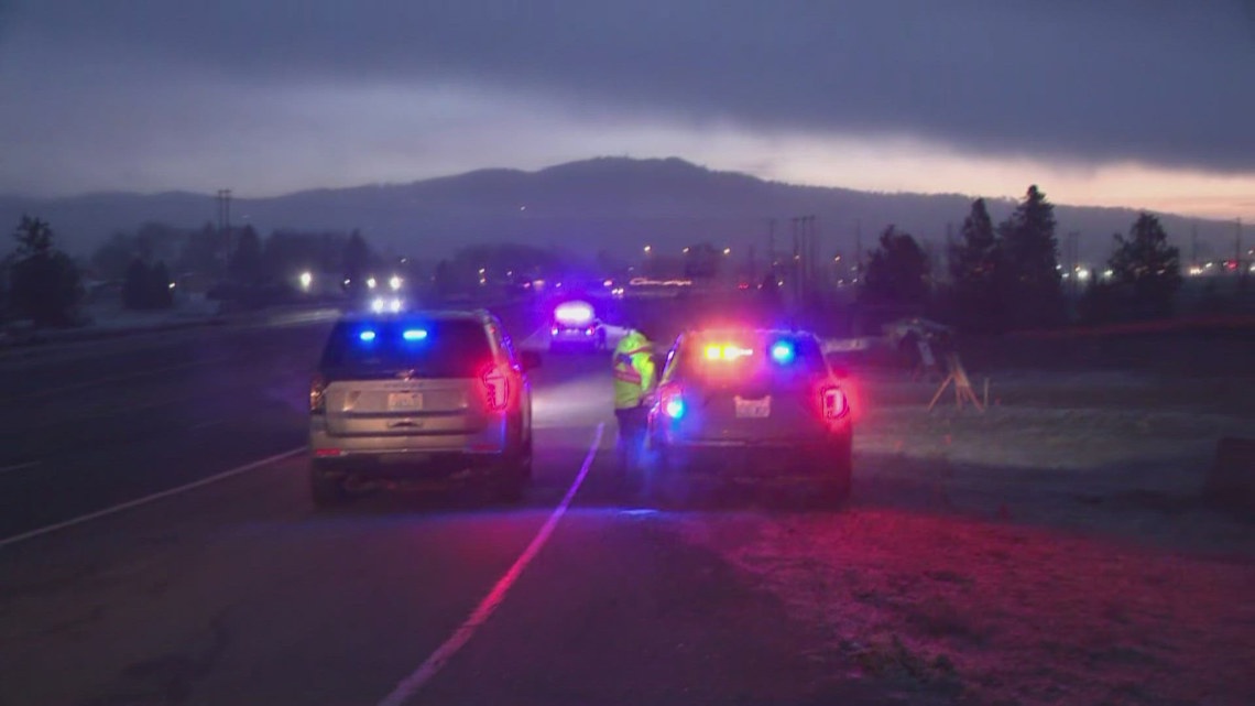 Washington State Patrol investigating serious crash at Spokane Valley construction site