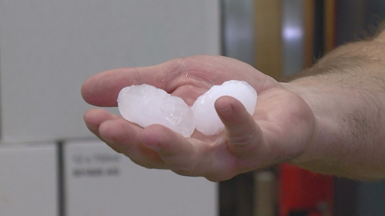Thursday's hail storms lead to damage across the Inland Northwest