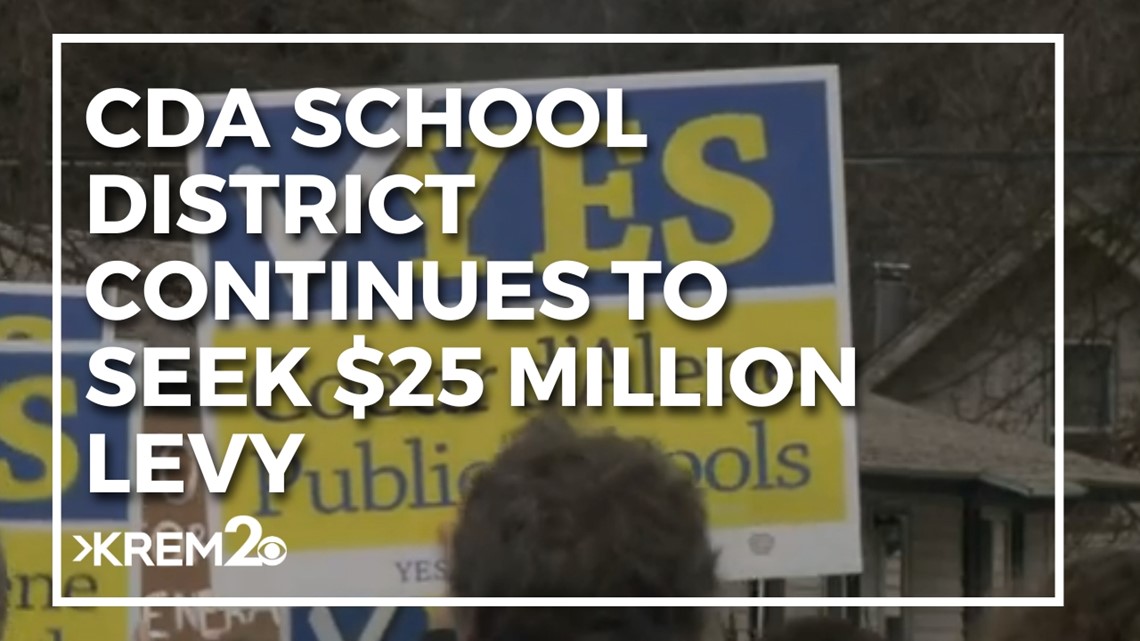 Coeur d'Alene School District pushes $25 million levy on voters for this May