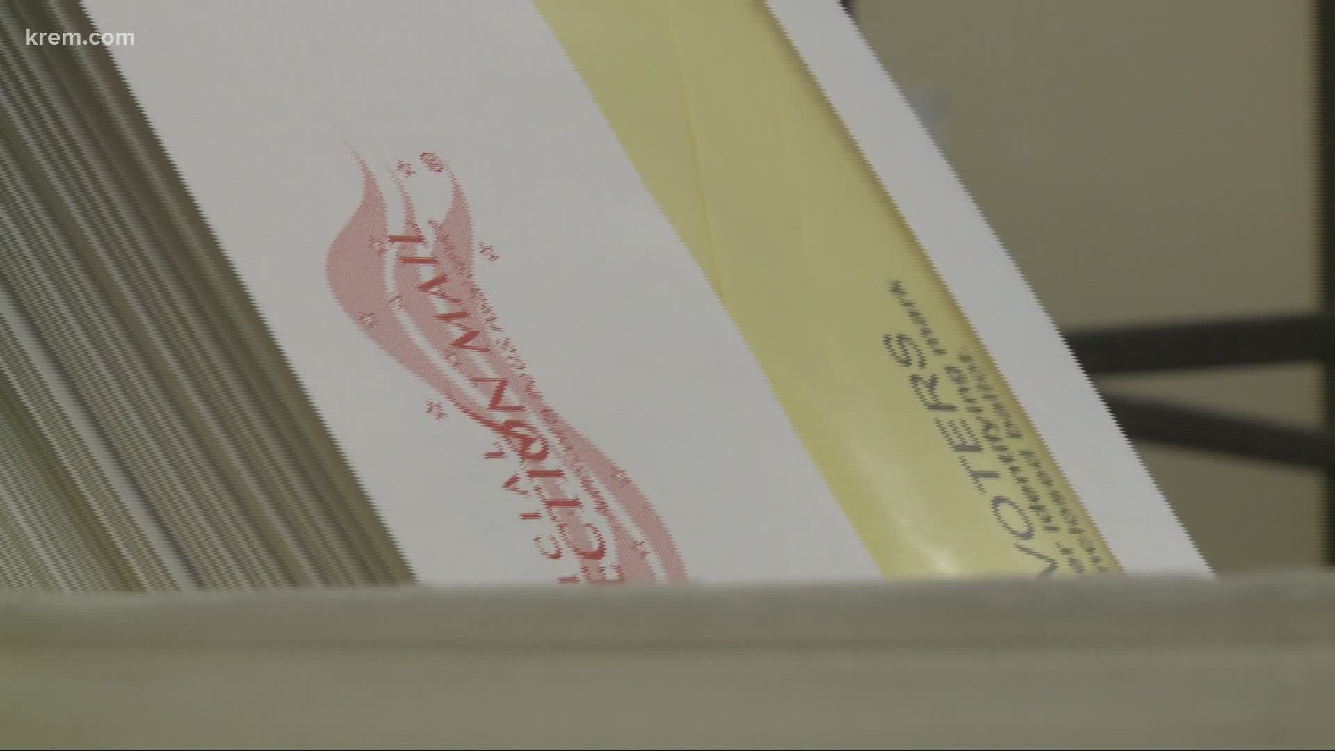 KREM sent 20 First Class Mail letters from different locations in Spokane County, and almost all came back in 2-3 days.