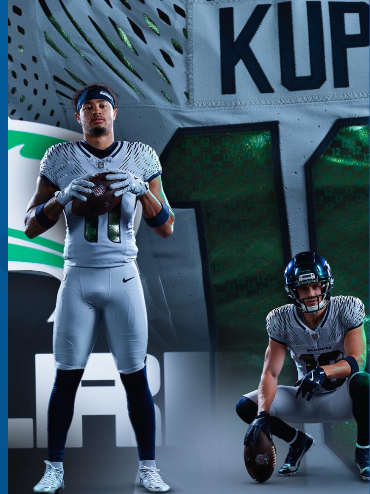 Seattle Seahawks unveil new Rivalry Jerseys for 2025-26 season | krem.com