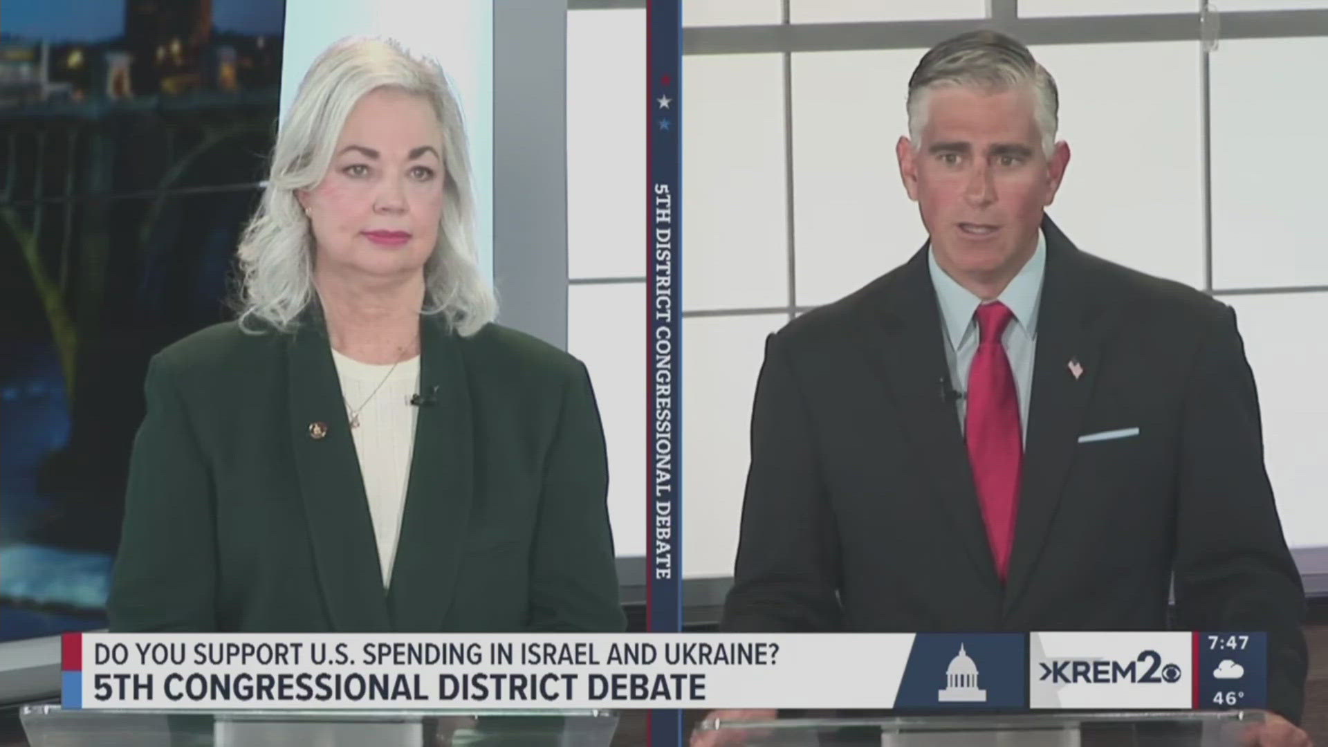 You can watch the full debate on KREM 2+