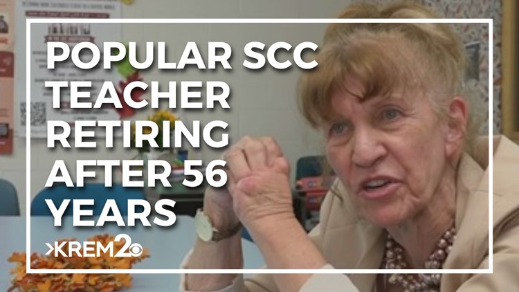 Massively popular Spokane Community College educator retiring after 56 years