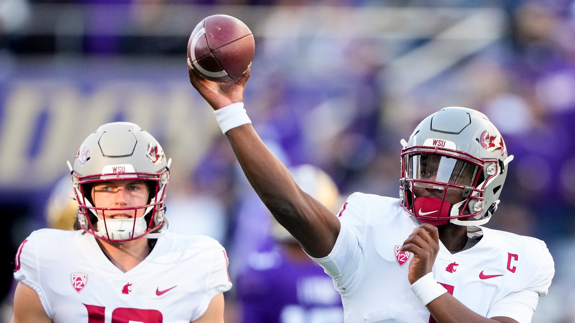 The University of Washington hit a field goal as time expired to beat Washington State University 24-21 and win the final Apple Cup of the Pac-12 era.