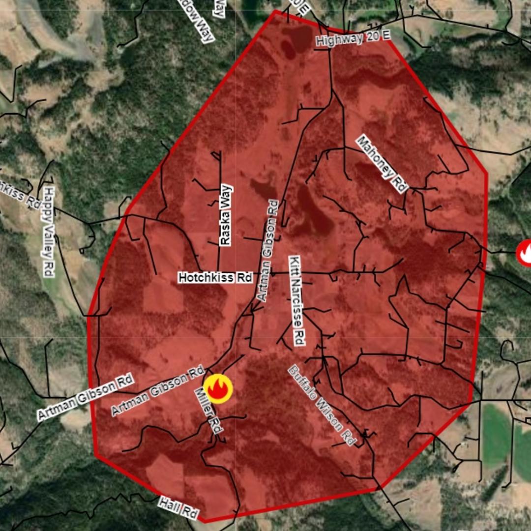 Level 3 (Go Now!) Evacuations ordered for wildfire burning near Arden ...