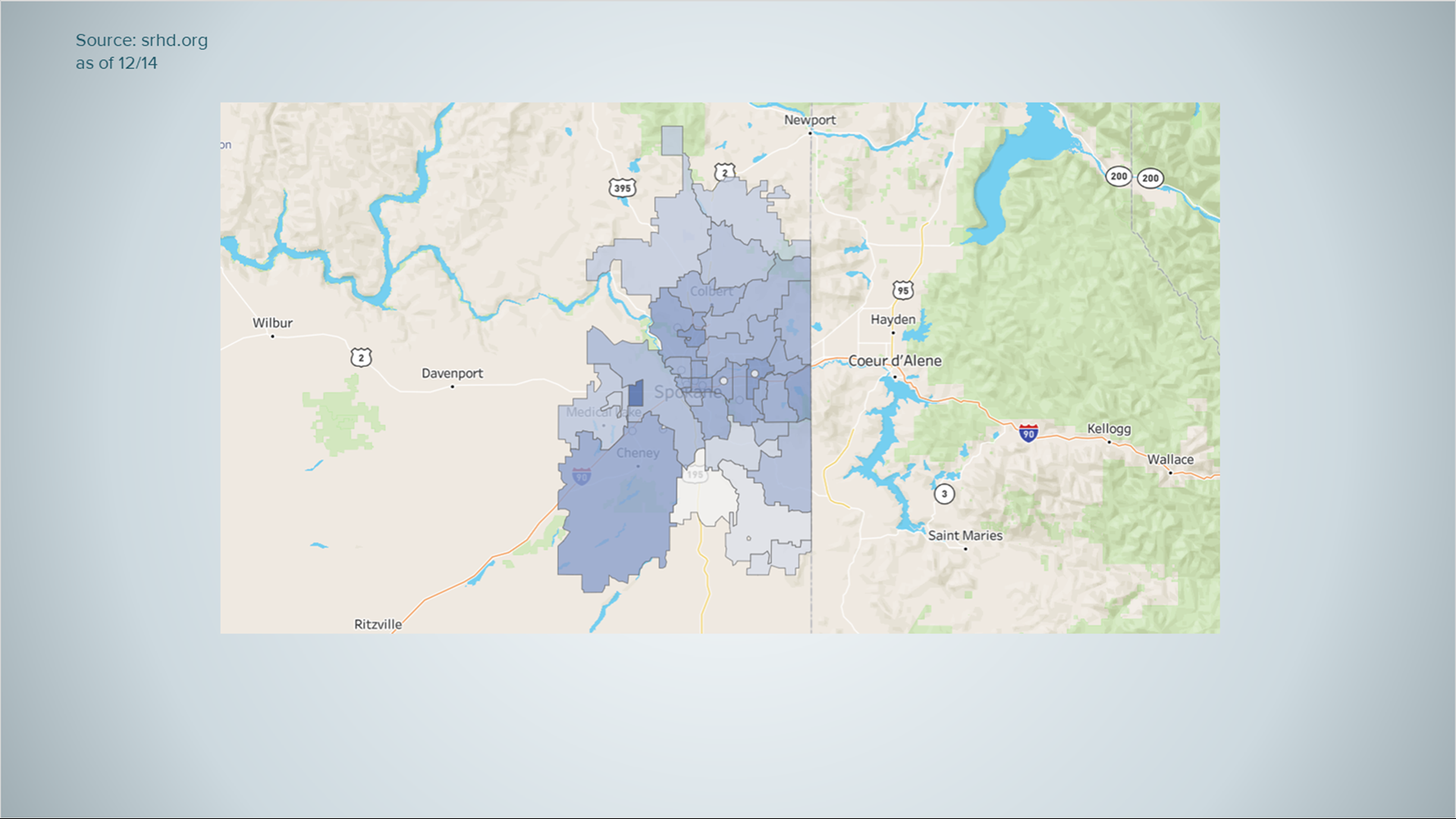 How does the Airway Heights Corrections Center COVID outbreak affect Spokane County cases? Here