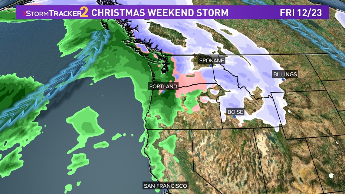 More Snow For Spokane Heading Into The Holiday Weekend | Krem.com