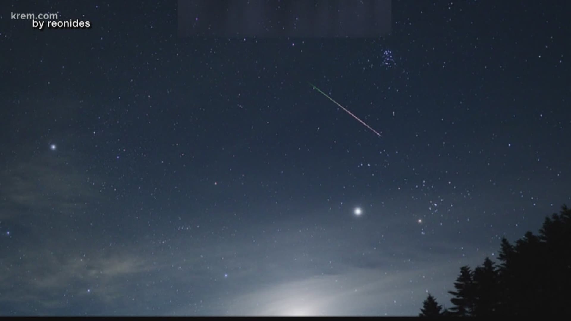 At it's peak, up to 400 meteors per hour may be visible under ideal conditions. But it'll only last for a few minutes.