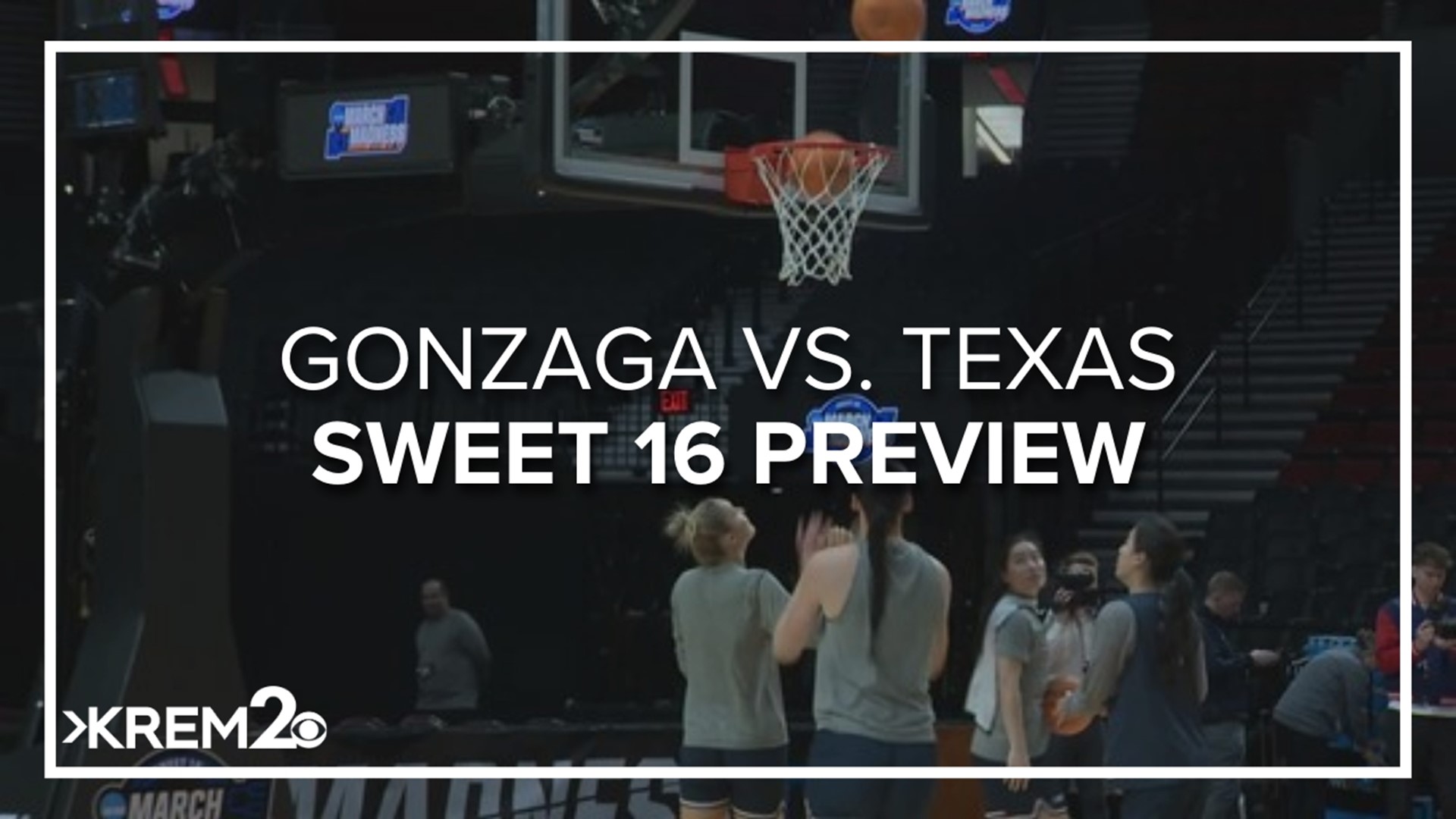 The #4 Gonzaga Bulldogs vs the #1 Texas Longhorns NCAA Tournament basketball game will tip off at 7:00 p.m. on Friday, March 29.