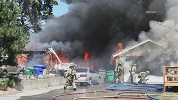 'It's a tragedy': Spokane Valley family coping after losing everything in RV fire