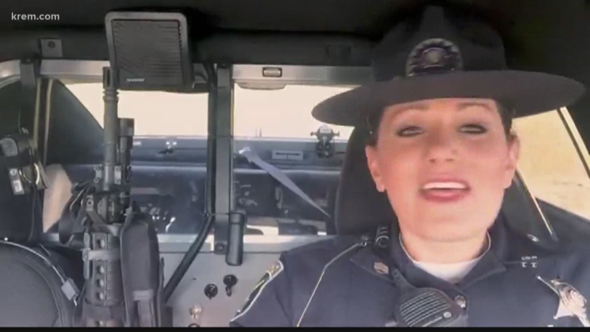 WATCH: Idaho State Police troopers lip sync to Imagine Dragons hit