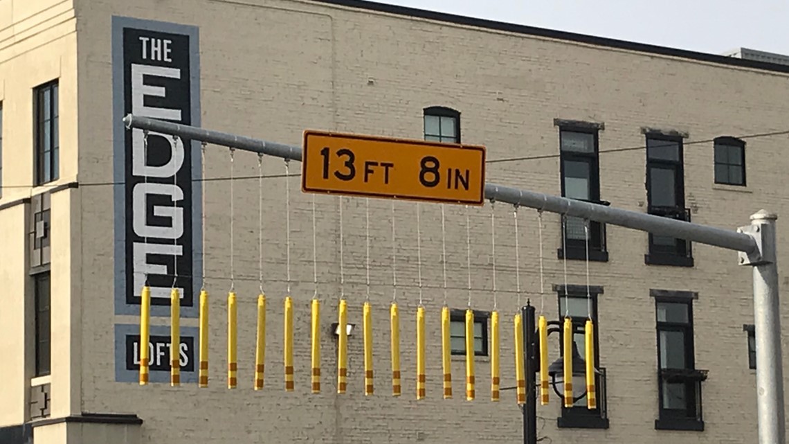 Warning chimes for trucks installed at Spokane bridge