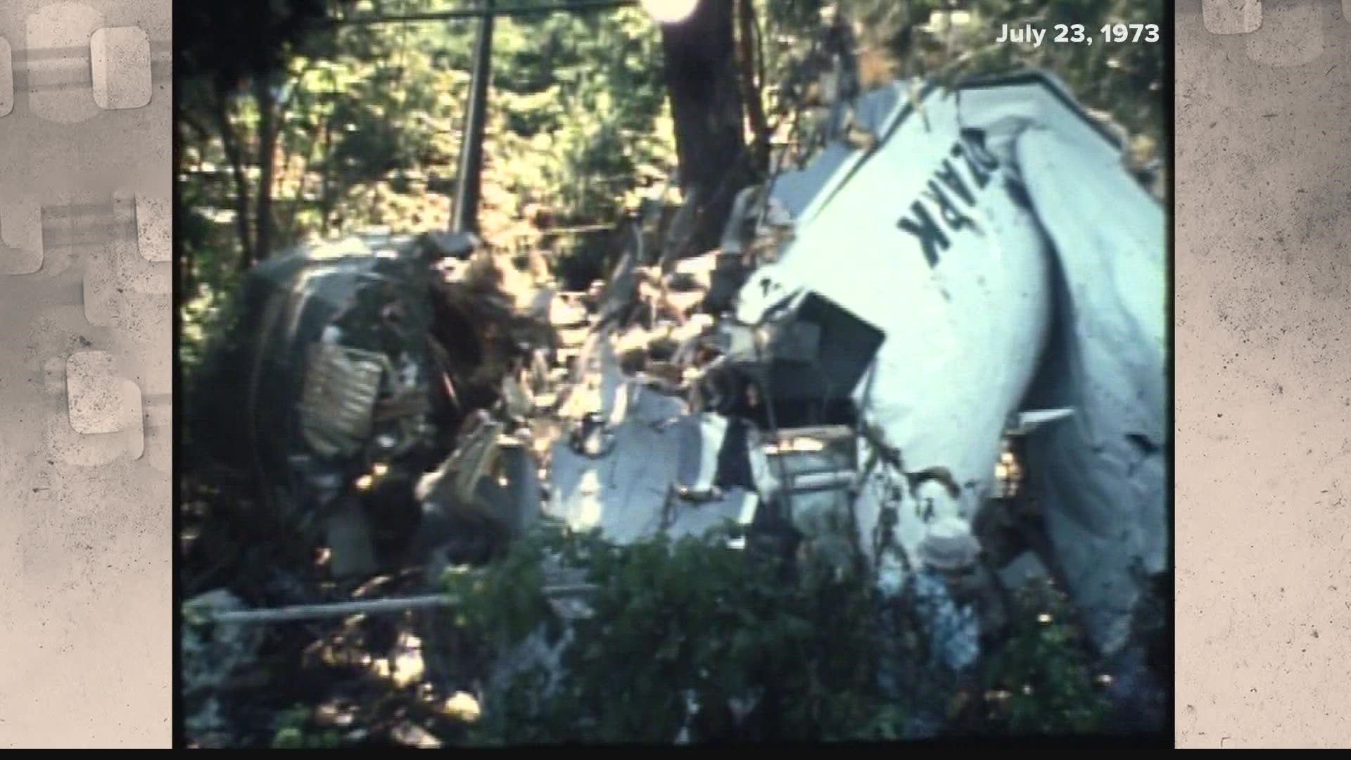 This week's Vintage KSDK takes us back to July 23, 1973, when 38 people were killed in a plane crash near St. Louis Lambert International Airport.