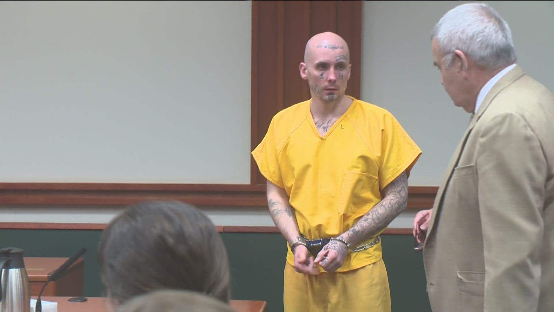 Skylar Meade and his accomplice, Nicholas Umphenour, are each being held on $2 million bail. The two are suspected of killing two men while on the run.