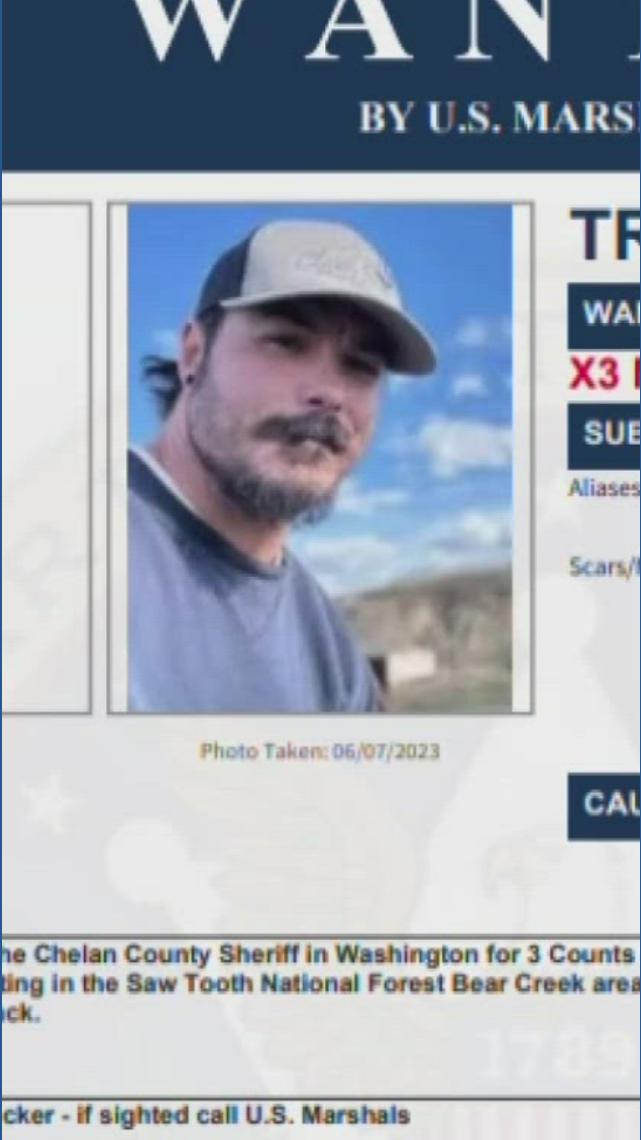 Travis Decker manhunt focuses on Idaho's Sawtooth National Forest ...