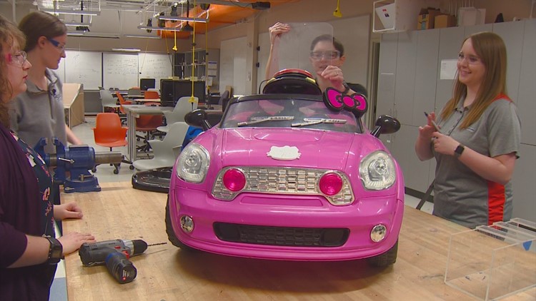 Go Baby Go: Boise State students build adaptive rides for special needs kids