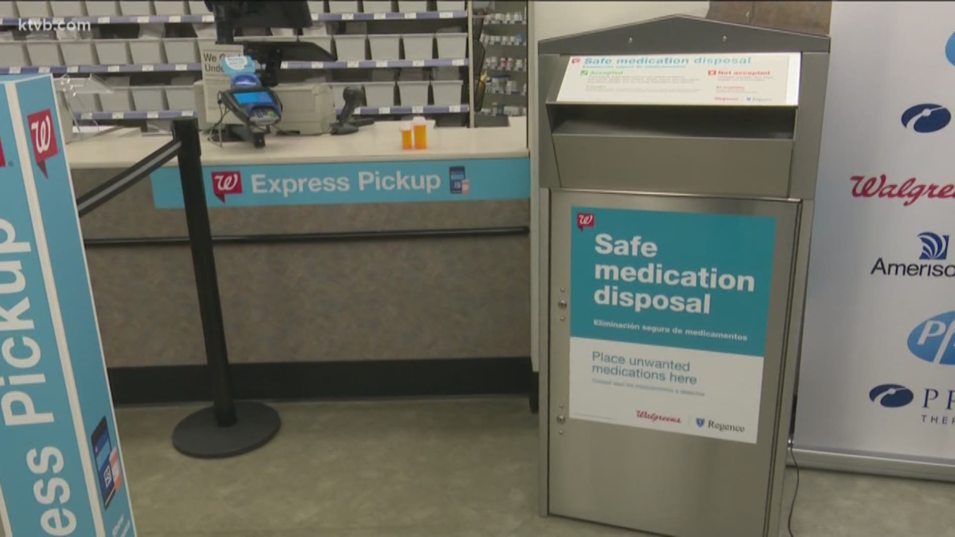 Walgreens adds new prescription pill dropoff sites