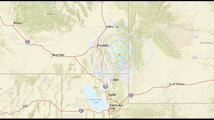 No damage reported following eastern Idaho earthquake