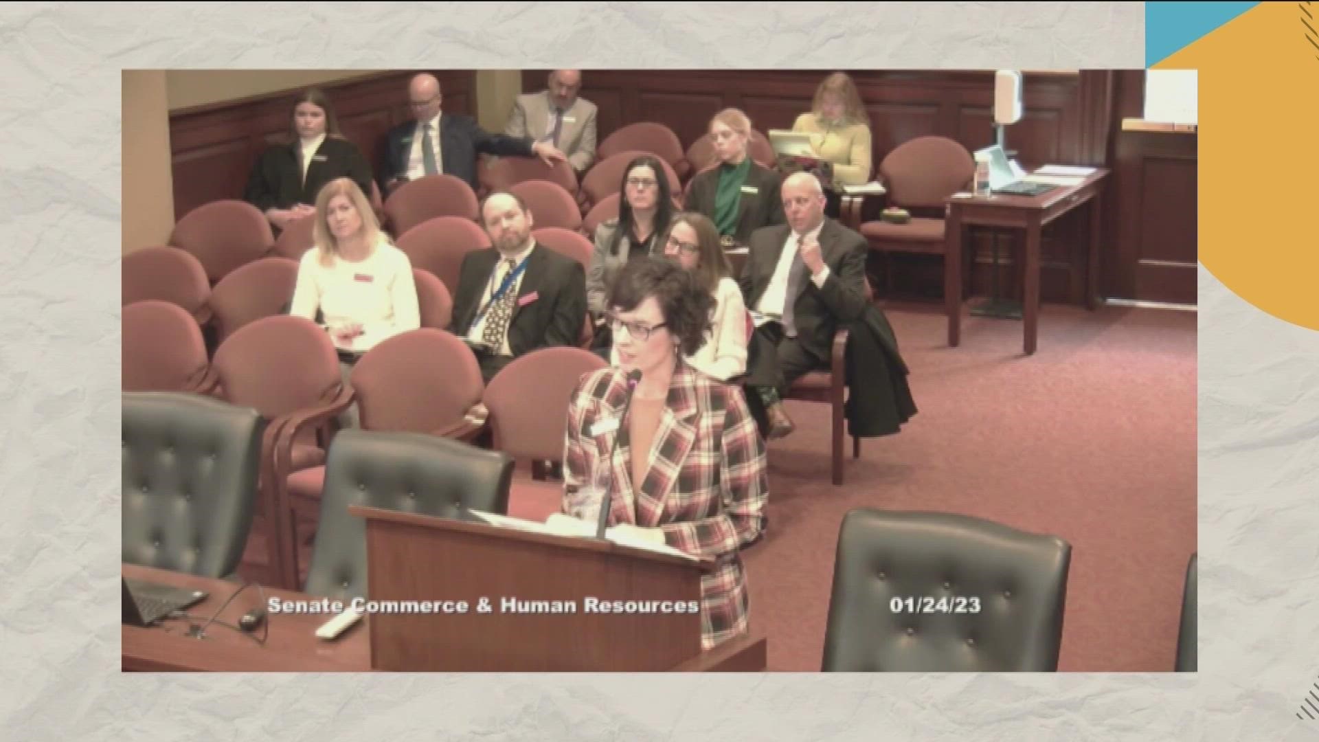 Senator Tammy Nichols, R-Middleton, said in committee vaccines are being introduced into food for human consumption.