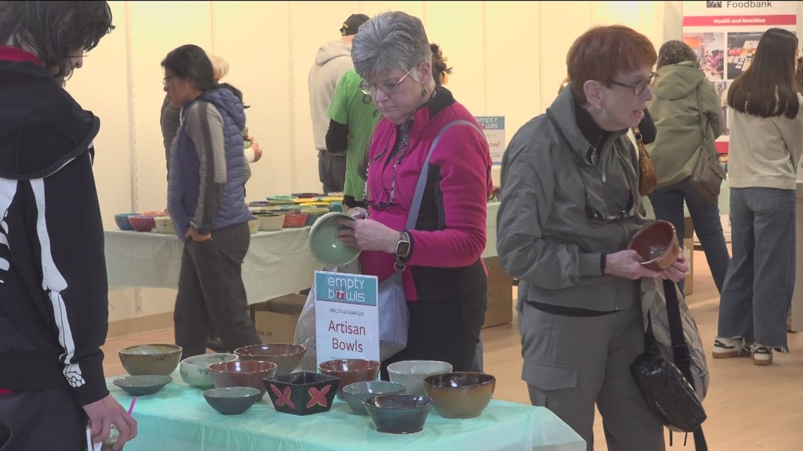 Idaho Foodbank hosts annual 'Empty Bowls' fundraiser to help food-insecure families