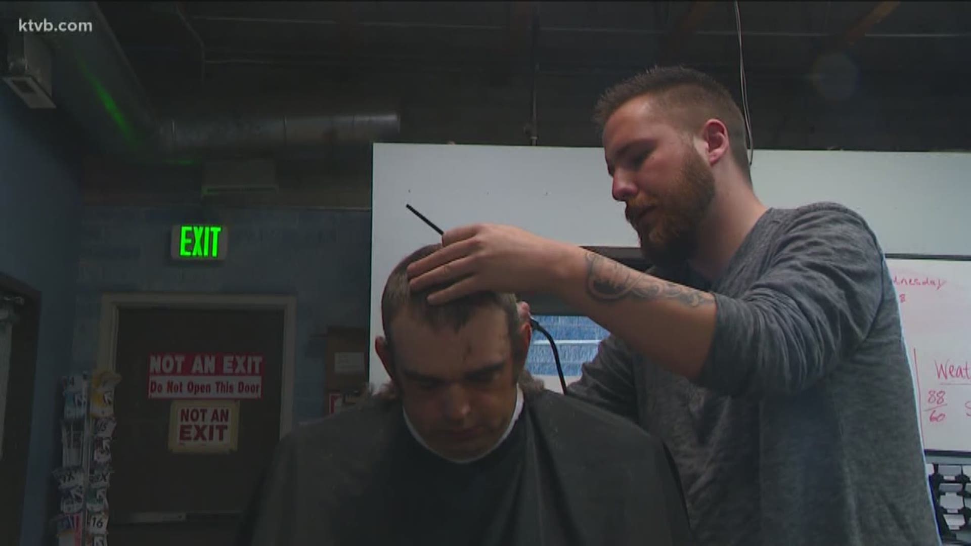 Brady Riach has been helping Boise homeless population by providing free haircuts. Now he wants to expand his reach, and help even more people.