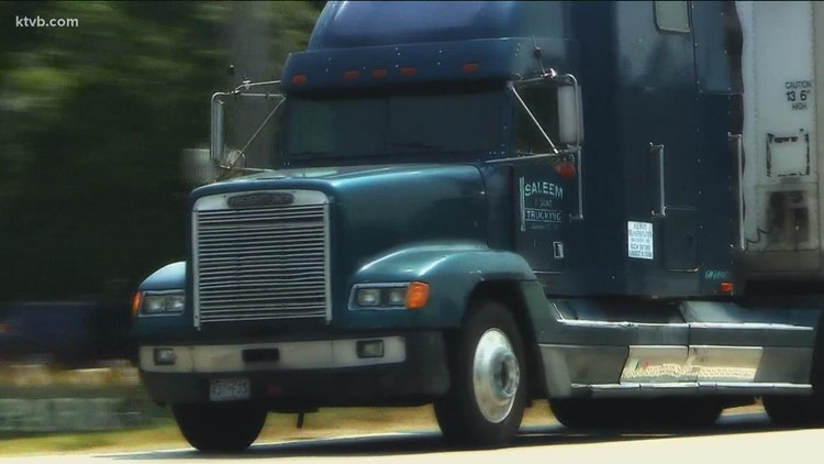 Idaho trucking schools recruit teenagers amid national truck driver shortage