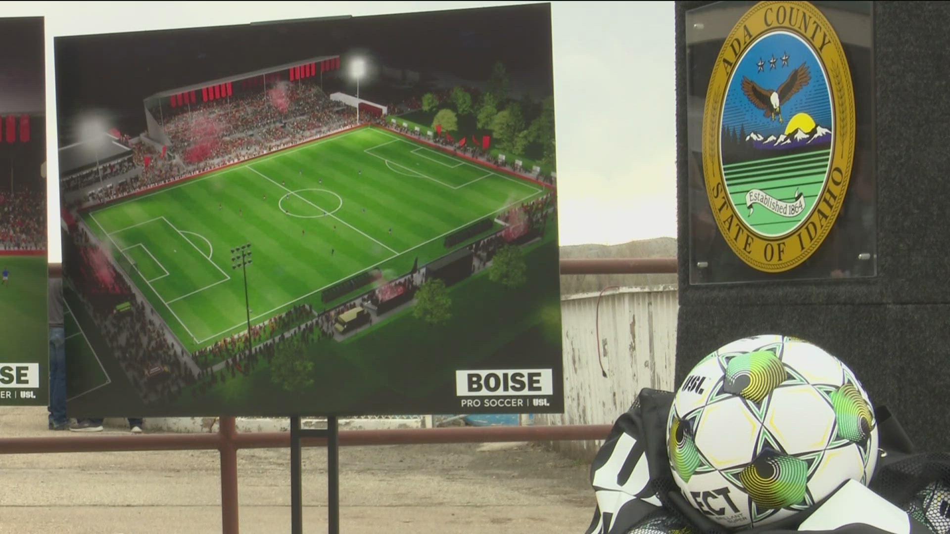 Boise Pro Soccer signed a 30-year lease to play at Expo Idaho. Crews officially broke ground on the new stadium Thursday morning. 
