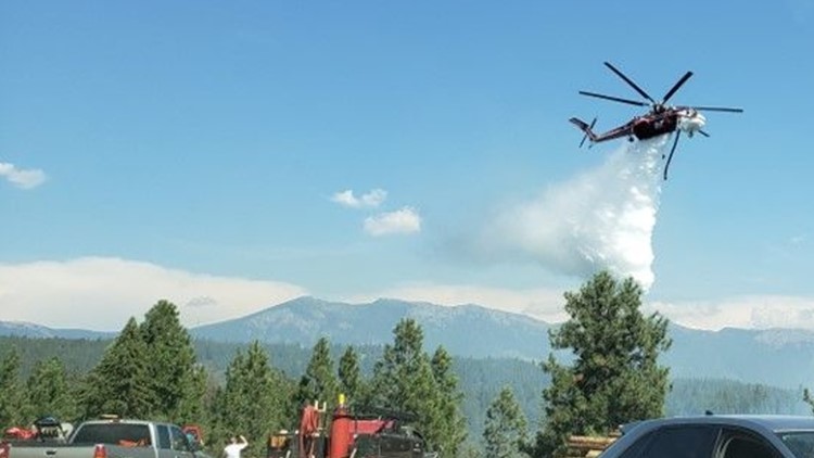 Civilian drones hinder firefighting efforts in northern Idaho