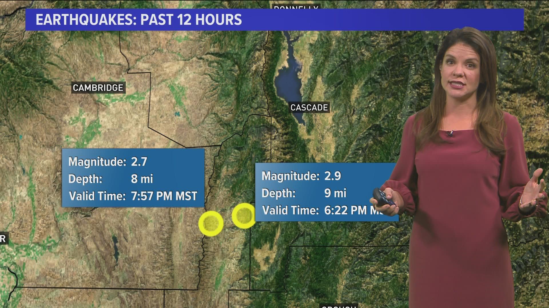 Avalanches might be more likely in that area. The forecast is bringing wind and cold temperatures and it could be a white Christmas.