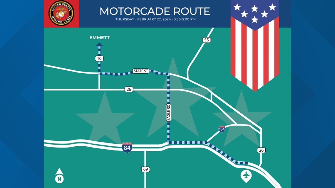 Motorcade honoring Capt. Ben Moulton's final welcome home - Vimarsana News