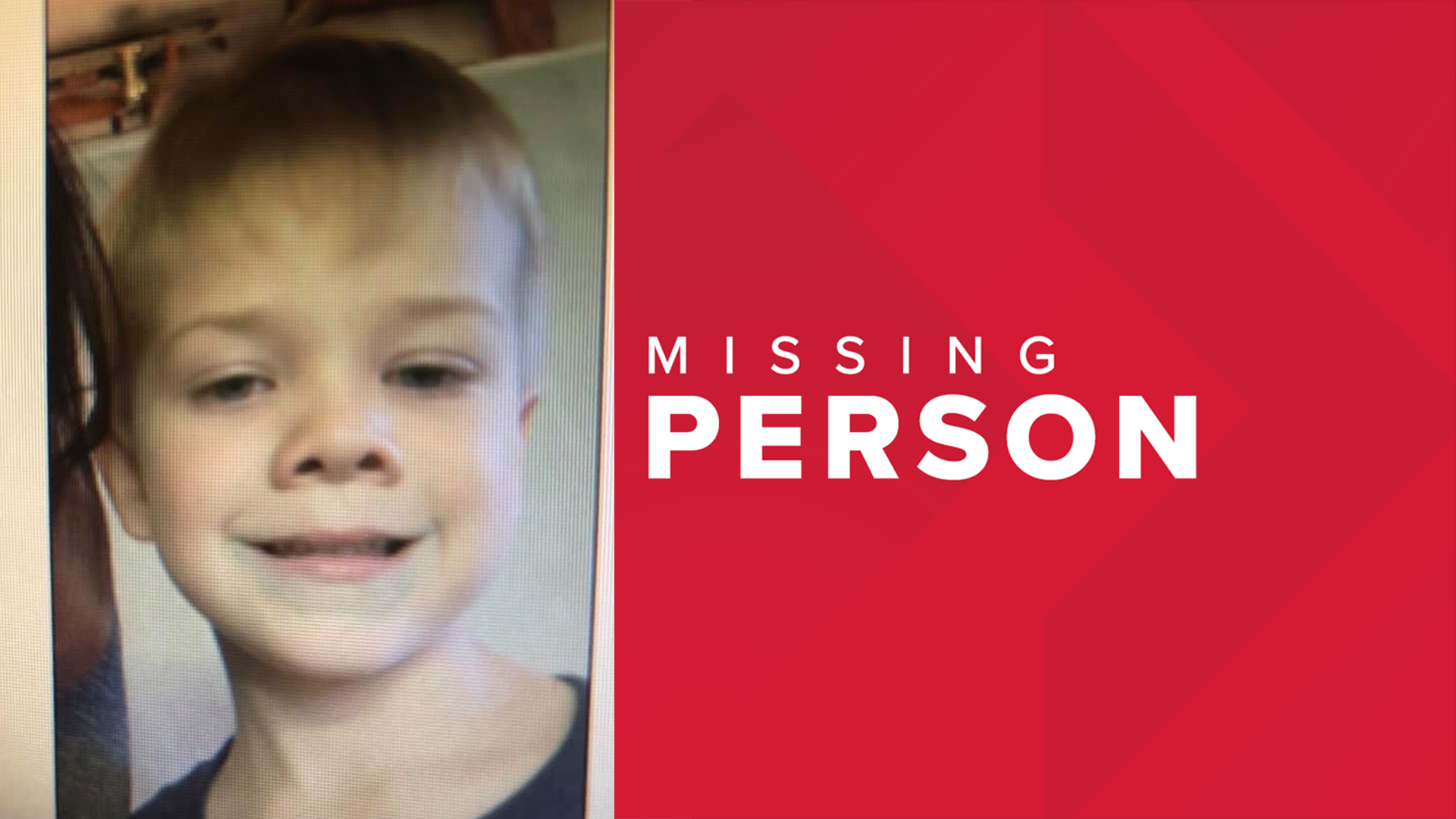 Michael Joseph Vaughan was last seen near SW 9th Street and S Arizona Ave. in Fruitland. Vaughan is 3' 07" and weighs 50 pounds, with blonde hair and blue eyes