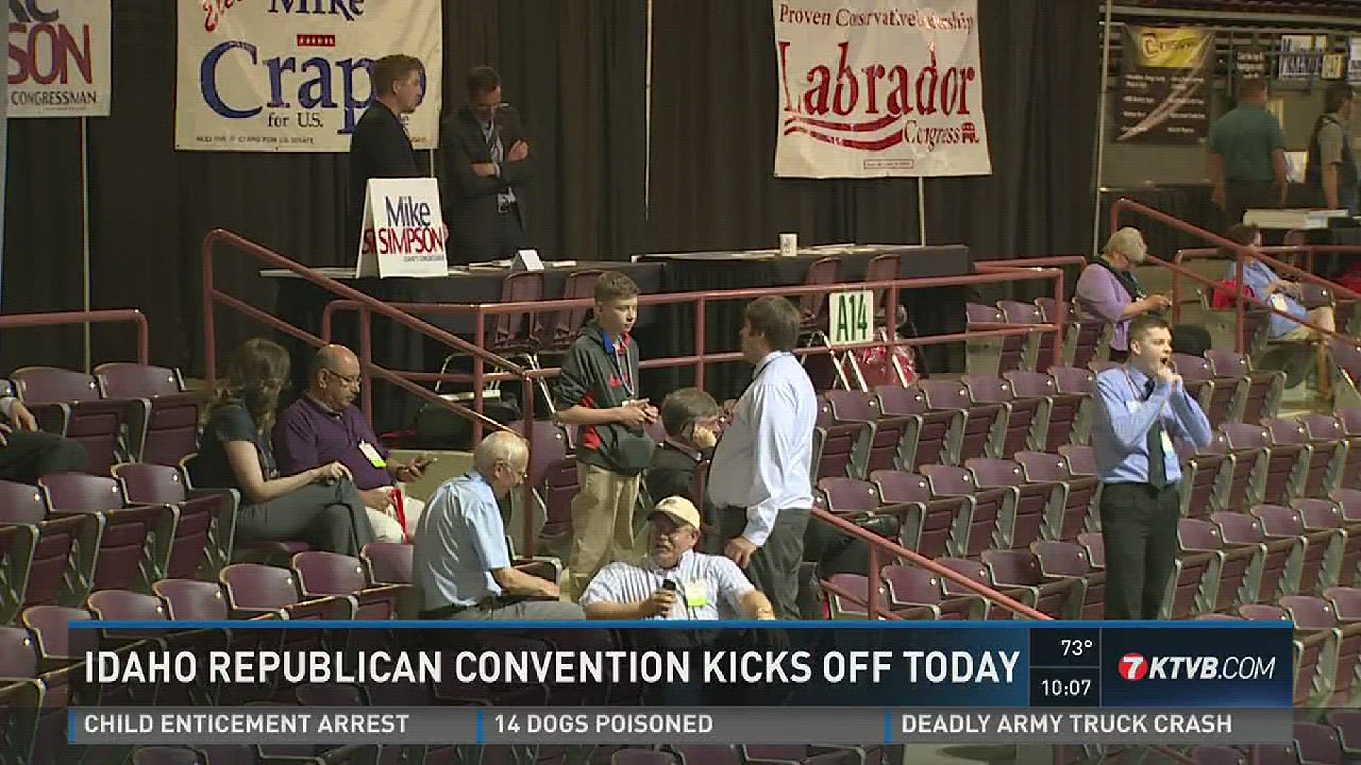 Idaho Republican Convention kicks off.