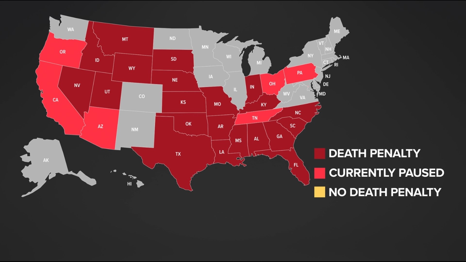 Death penalty in Idaho Historical timeline