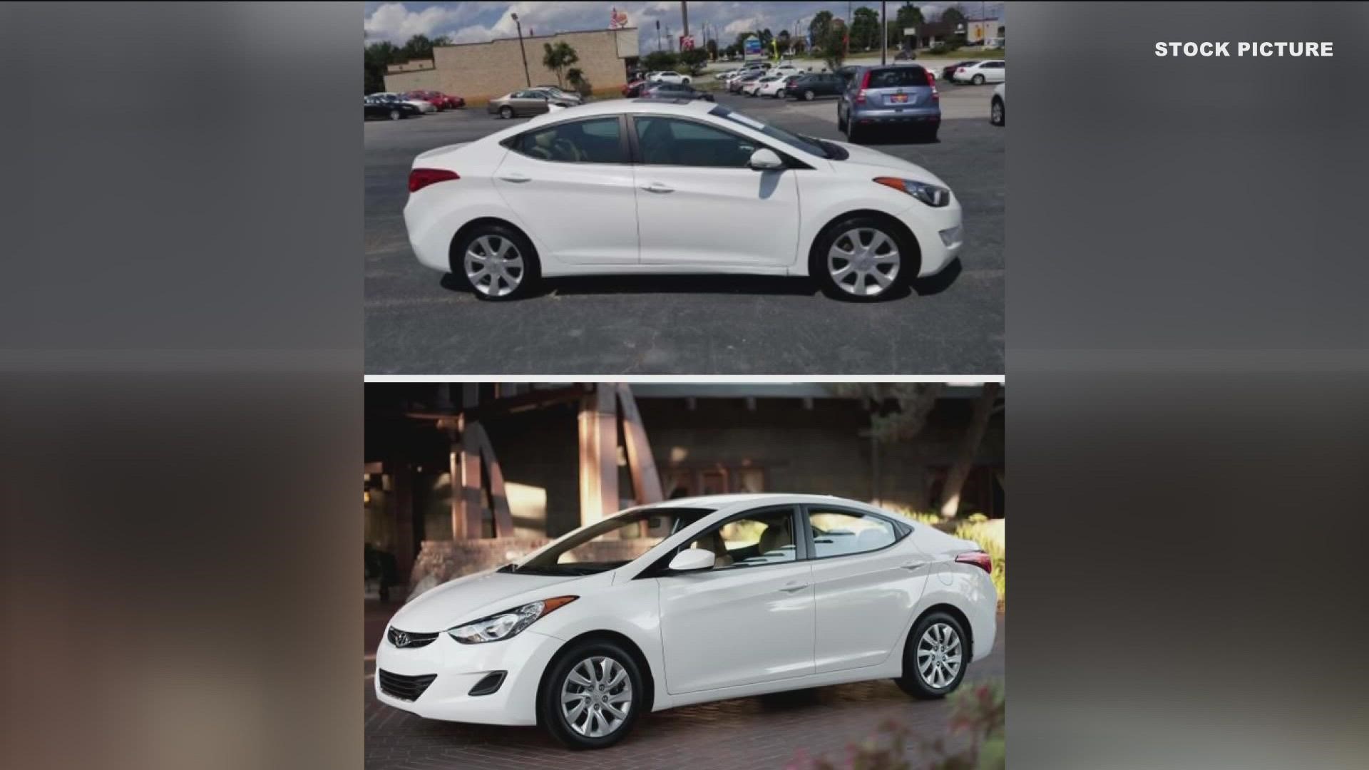 Police said they are still going through tips and looking for the owner of a white 2011-2013 Hyundai Elantra.