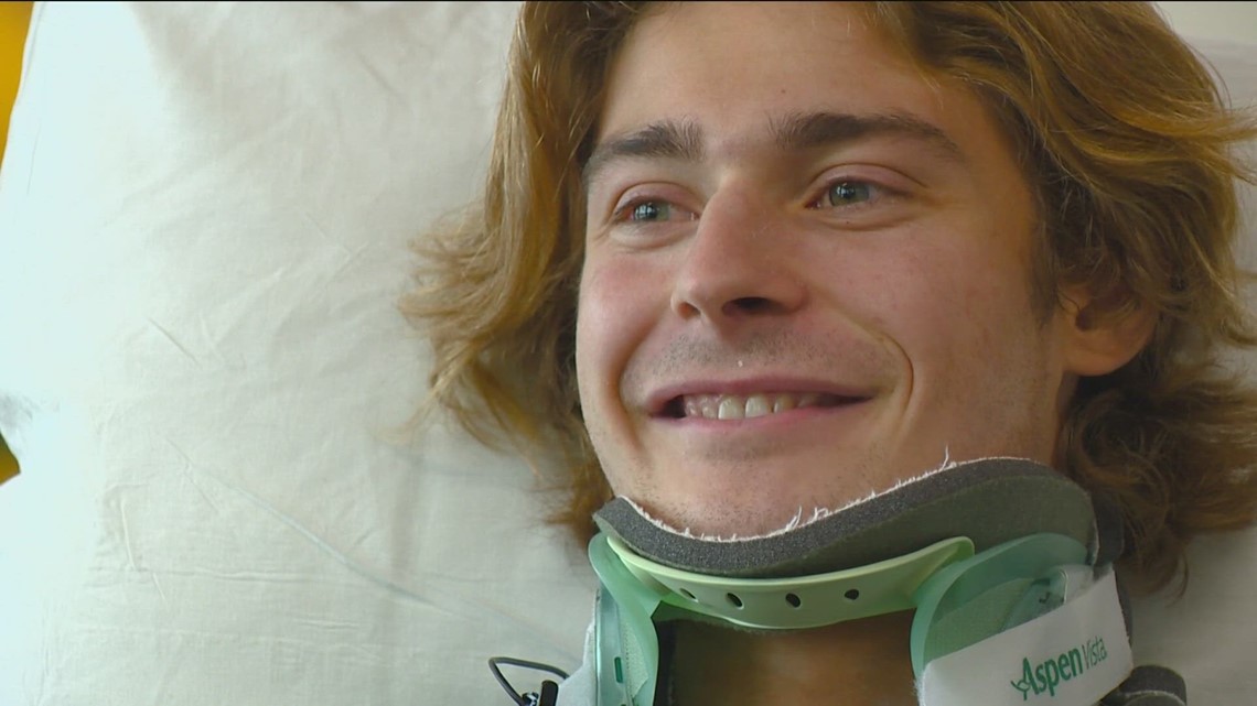 'It could have been a lot worse': Young man paralyzed practicing for ski competition shares how he's staying positive - Vimarsana News